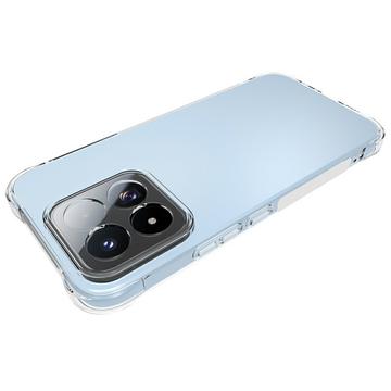 Xiaomi 17 Max Stødsikkert Silikone Cover - Gennemsigtig