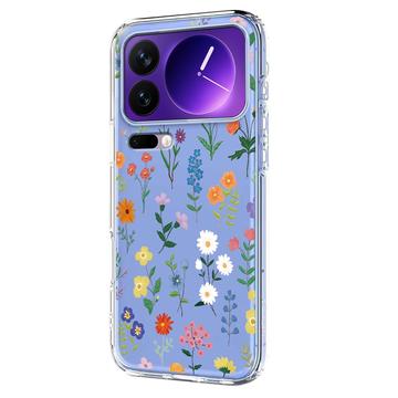 Xiaomi 17 Pro TPU-cover med blomstermønster - tusindfryd