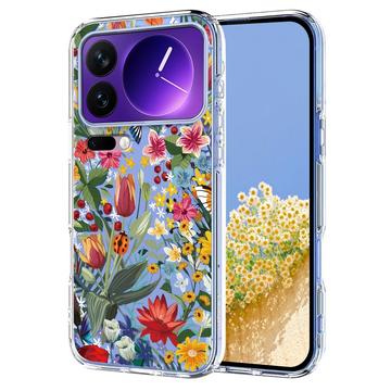 Xiaomi 17 Pro TPU-cover med blomstermønster - Liljer