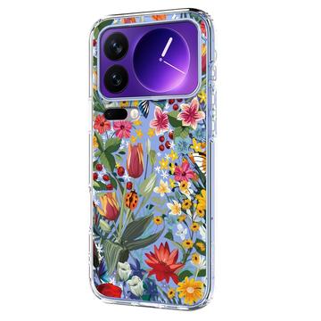 Xiaomi 17 Pro TPU-cover med blomstermønster - Liljer