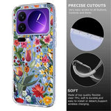Xiaomi 17 Pro TPU-cover med blomstermønster - Liljer