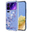 Xiaomi 17 Pro TPU-cover med blomstermønster - Lilla