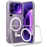 Xiaomi 17 Pro Hybrid Cover - MagSafe Kompatibel - Gennemsigtig