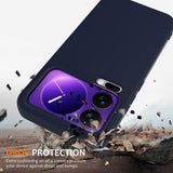 Xiaomi 17 Pro Liquid Silikone Cover - MagSafe Kompatibel - Mørkeblå
