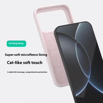 Xiaomi 17 Pro Flydende silikone cover - Grå Pink