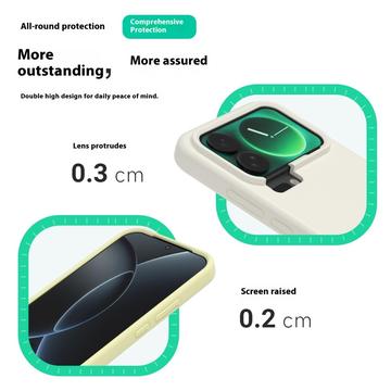 Xiaomi 17 Pro Flydende silikone cover - gul