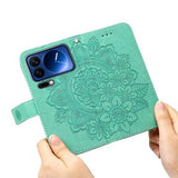 Xiaomi 17 Pro Mandala Series Etui med Pung - Grøn