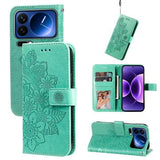 Xiaomi 17 Pro Mandala Series Etui med Pung - Grøn