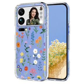 Xiaomi 17 Pro Max TPU-cover med blomstermønster - tusindfryd