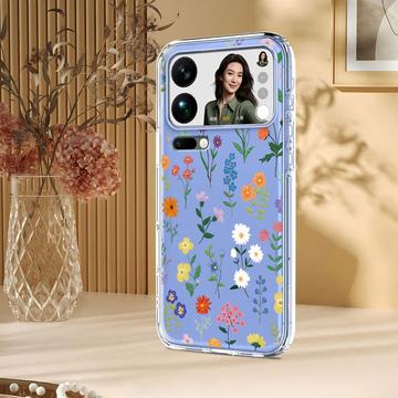 Xiaomi 17 Pro Max TPU-cover med blomstermønster - tusindfryd