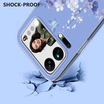 Xiaomi 17 Pro Max TPU-cover med blomstermønster - Lilla