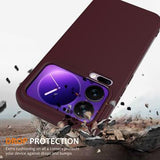 Xiaomi 17 Pro Max Liquid Silikone Cover - MagSafe Kompatibel - Vinrød