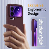 Xiaomi 17 Pro Max Liquid Silikone Cover - MagSafe Kompatibel - Vinrød