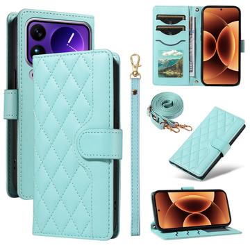 Xiaomi 17 Pro Max Luksus Vatteret Pung - Grøn