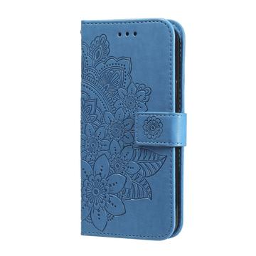 Xiaomi 17 Pro Max Mandala Series Etui med Pung - Blå