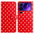 Xiaomi 17 Pro Max Pung Etui med Prikket Mønster - Rød
