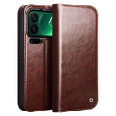 Xiaomi 17 Pro Max Qialino Classic Læderpung - Mørkebrun
