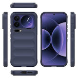 Xiaomi 17 Pro Max Rugged TPU Cover - Mørkeblå