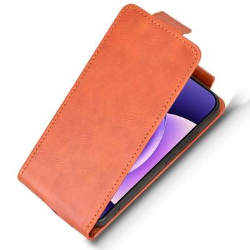 Xiaomi 17 Pro Max lodret flip-etui med stativ - Brun
