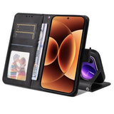 Xiaomi 17 Pro Max Pung Etui med Stativ - sort