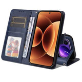 Xiaomi 17 Pro Max Pung Etui med Stativ - blå