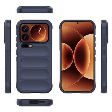 Xiaomi 17 Pro Rugged TPU Cover - Mørkeblå