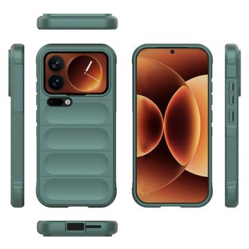 Xiaomi 17 Pro Rugged TPU Cover - Grøn