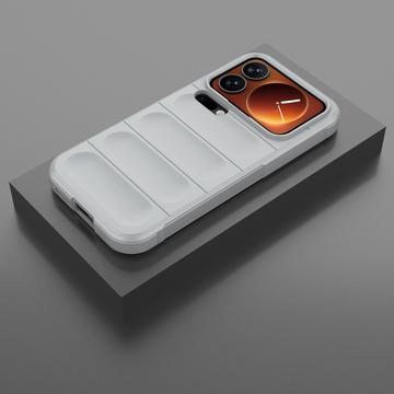 Xiaomi 17 Pro Rugged TPU Cover - Lysegrå