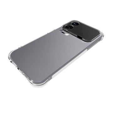 Xiaomi 17 Pro Stødsikkert Silikone Cover - Gennemsigtig