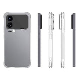 Xiaomi 17 Pro Stødsikkert Silikone Cover - Gennemsigtig