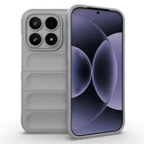 Xiaomi 17 Rugged TPU Cover - Lysegrå