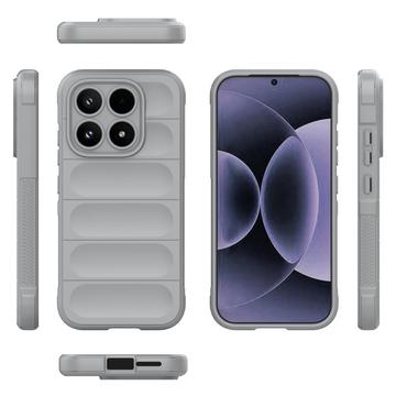Xiaomi 17 Rugged TPU Cover - Lysegrå