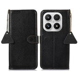 Xiaomi 17 Pung læder cover med RFID - sort