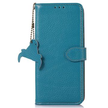 Xiaomi 17 Pung læder cover med RFID - blå