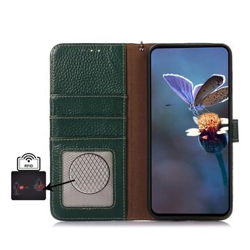 Xiaomi 17 Pung læder cover med RFID - grøn