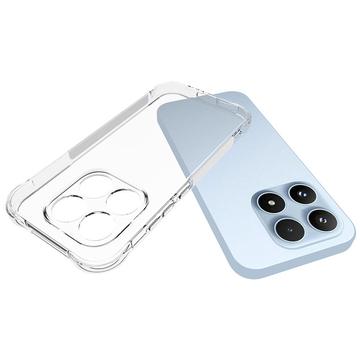 Xiaomi 17 Stødsikkert Silikone Cover - Gennemsigtig