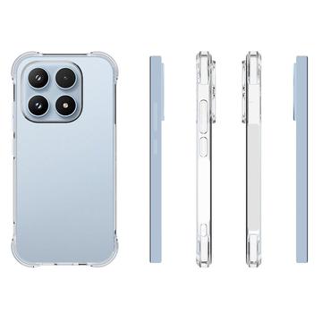 Xiaomi 17 Stødsikkert Silikone Cover - Gennemsigtig