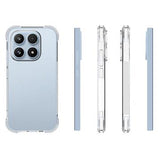 Xiaomi 17 Stødsikkert Silikone Cover - Gennemsigtig