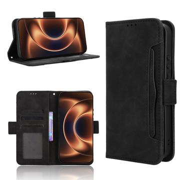 Xiaomi 17 Ultra Kortholder Pung Etui - Sort