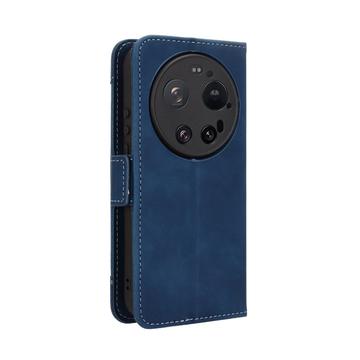 Xiaomi 17 Ultra Kortholder Pung Etui - Blå