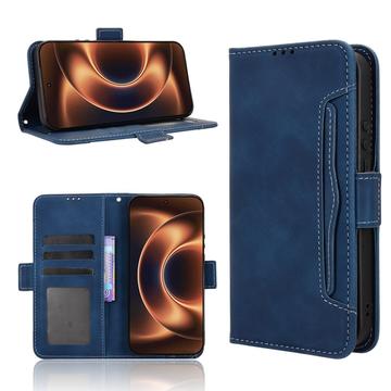 Xiaomi 17 Ultra Kortholder Pung Etui - Blå