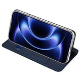 Xiaomi 17 Ultra Dux Ducis Skin Pro Flip Cover - Blå