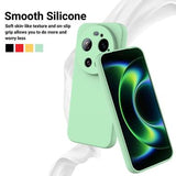 Xiaomi 17 Ultra Flydende silikone cover med håndrem - Grøn