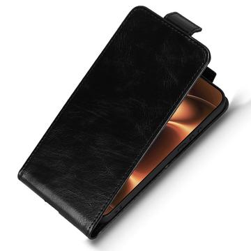 Xiaomi 17 Ultra lodret flip-etui med stativ - sort