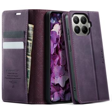 Xiaomi 17T Caseme 033 Pung Etui med Kalvemønster og RFID-blokering - Lilla