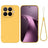Xiaomi 17T Flydende silikone cover med håndrem - Gul