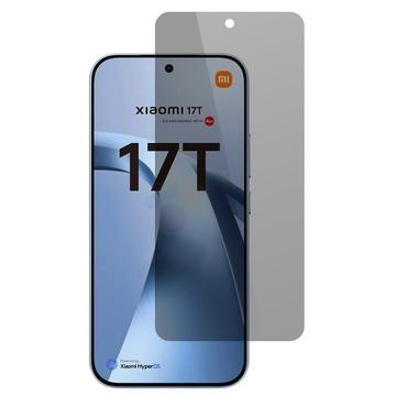 Xiaomi 17T Privatliv Skærmbeskyttelse Hærdet Glas - 9H