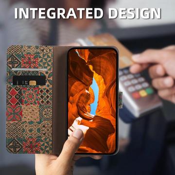 Xiaomi 17T Pro Bohemisk Pung-etui - kronblade