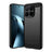 Xiaomi 17T Pro Børstet TPU Cover - Karbonfiber - Sort