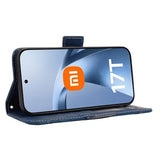 Xiaomi 17T Pro Kortholder Pung Etui - Blå